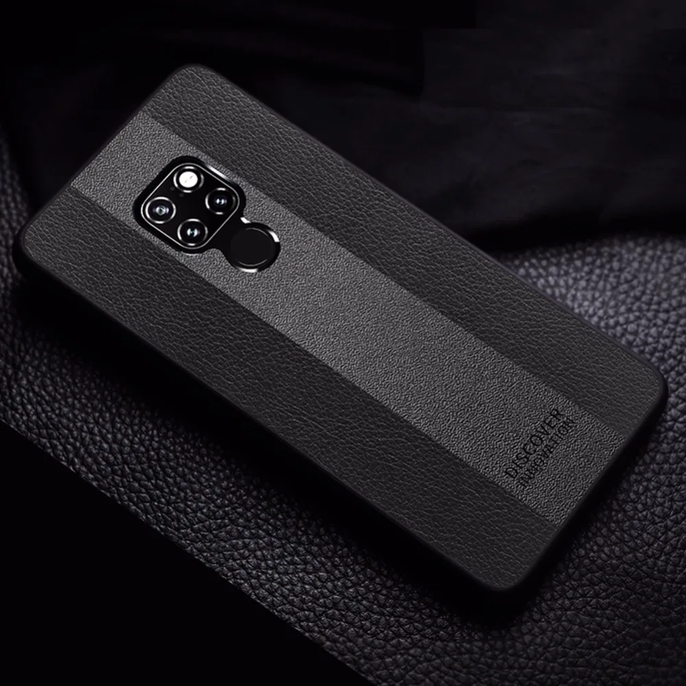 Чехол для huawei mate 20 NILLKIN Racer с защитой от отпечатков пальцев, мягкий ТПУ кожаный чехол с краями, чехол в полоску для huawei mate 20