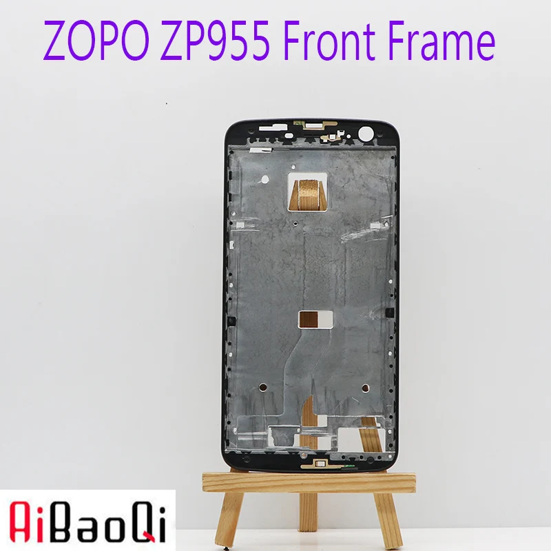 AiBaoQi Brand New LCD Front Frame Assembly Replacement For ZOPO ZP955/Speed 8 + 3M Adhesive | Mobile Phone Housings &amp Frames