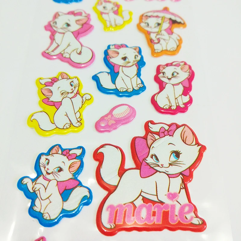 Мультяшный Кот наклейки игрушки для детей Pegatinas DIY Фото аксессуары альбомов