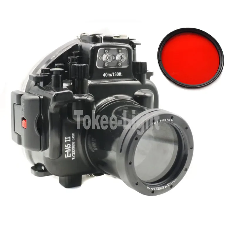 Водонепроницаемый чехол для камеры подводной съемки Olympus O MD Mark II OMD EM5 12 50 f/3 5 6 3