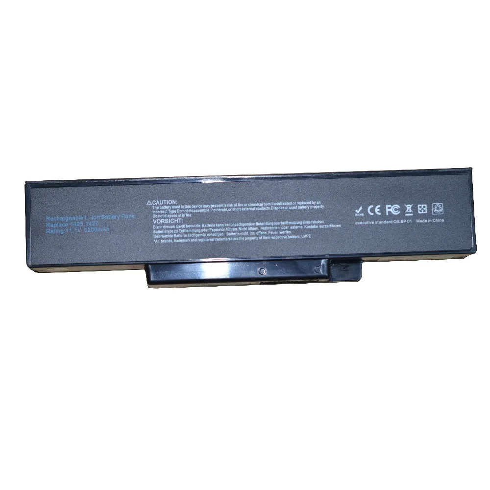 6 ячеек 11 1 В 4400 мАч ноутбука черный Аккумулятор для Dell Inspiron 1425 1426 1427 BATFT10L61 BEE0110202