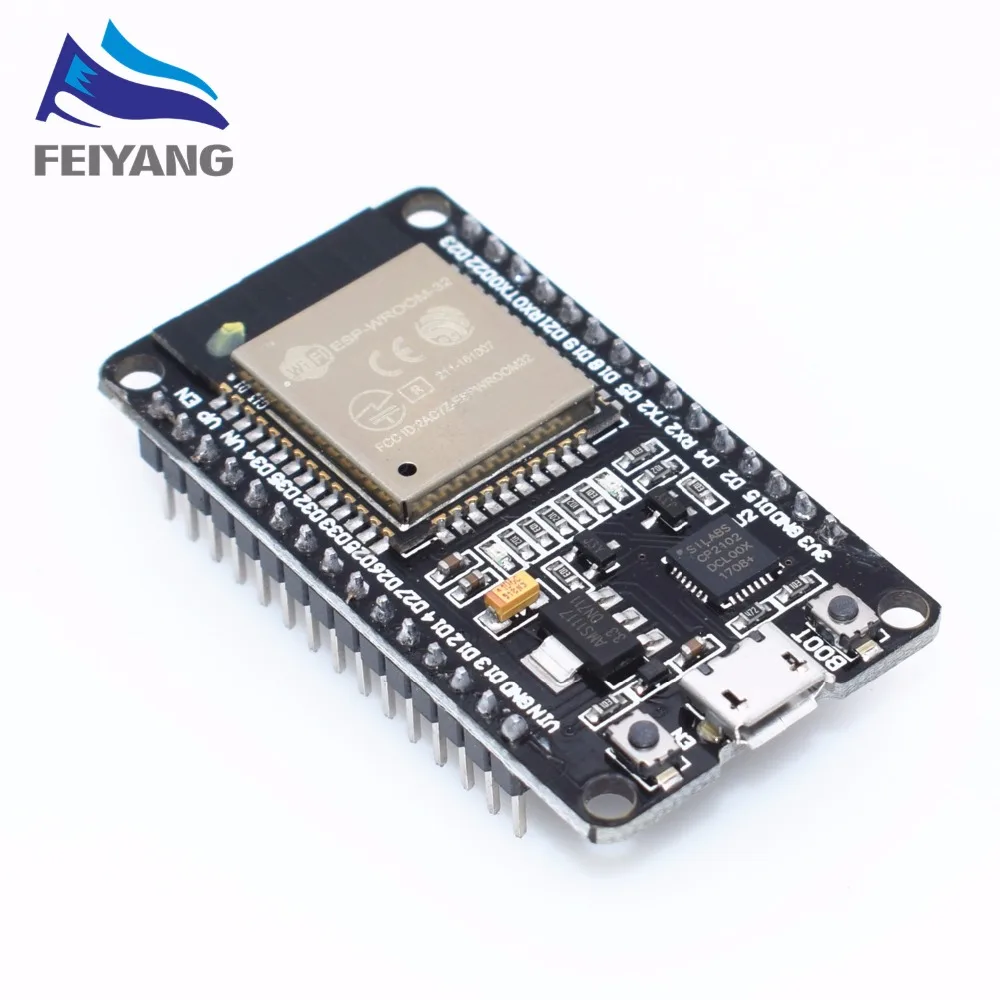 10 шт. ESP32 макетная плата WiFi+ Bluetooth ультра-низкое энергопотребление двухъядерный ESP-32 ESP-32S аналогичная ESP8266 плата