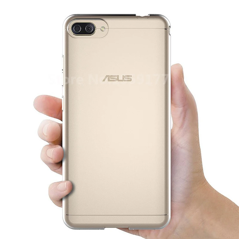 Мягкий прозрачный чехол Asus Zenfone 4 Max ZC520KL силиконовая задняя крышка для телефона ZC