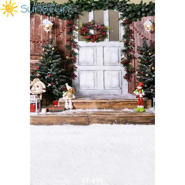 Sunsfun 5x7 футов Рождественский Виниловый фон для фотосъемки с компьютерной печатью Рождественская елка и Подарочная коробка для фотостудии