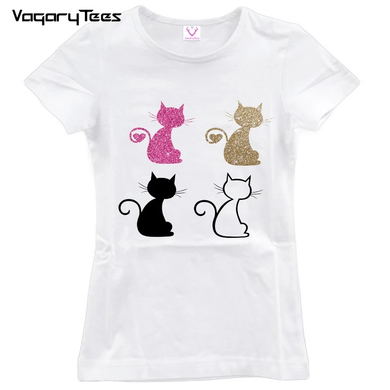 Женская футболка с изображением животного в стиле Харадзюку Повседневная