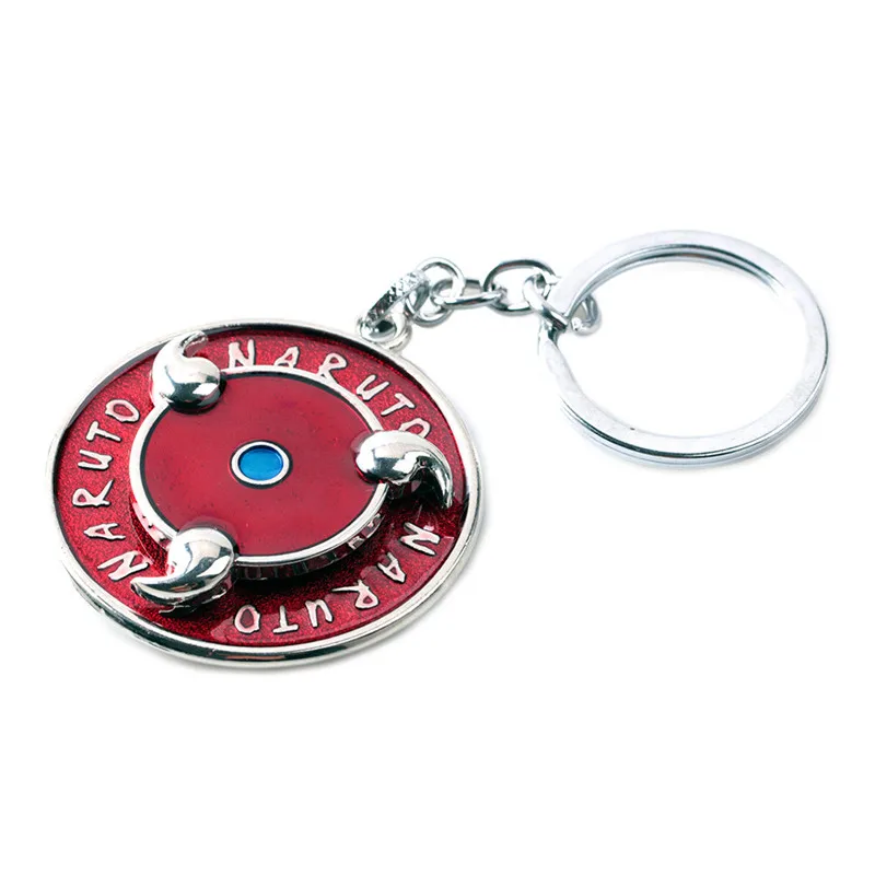 Лидер продаж брелок Sasuke поворотный из сплава высокое качество подвеска для