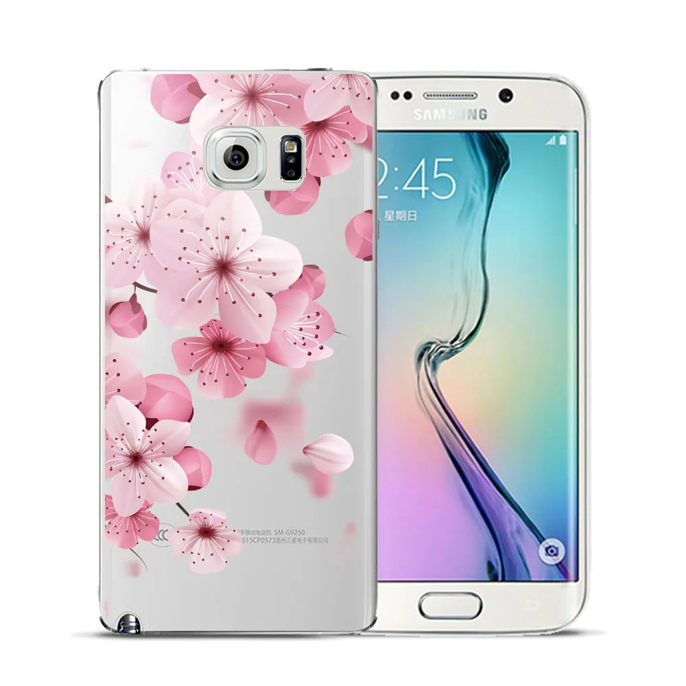 Сексуальный ретро цветочный ТПУ чехол для Samsung Galaxy Grand Prime J3 J5 J7 J2 2015 2016 2017 Note 3 4 5 8