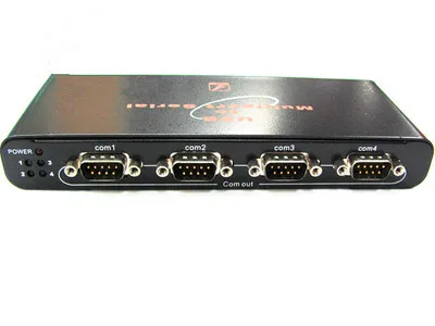 USB на 4 порта RS232 последовательный конвертер адаптер/RS232 концентратора|usb to|converter
