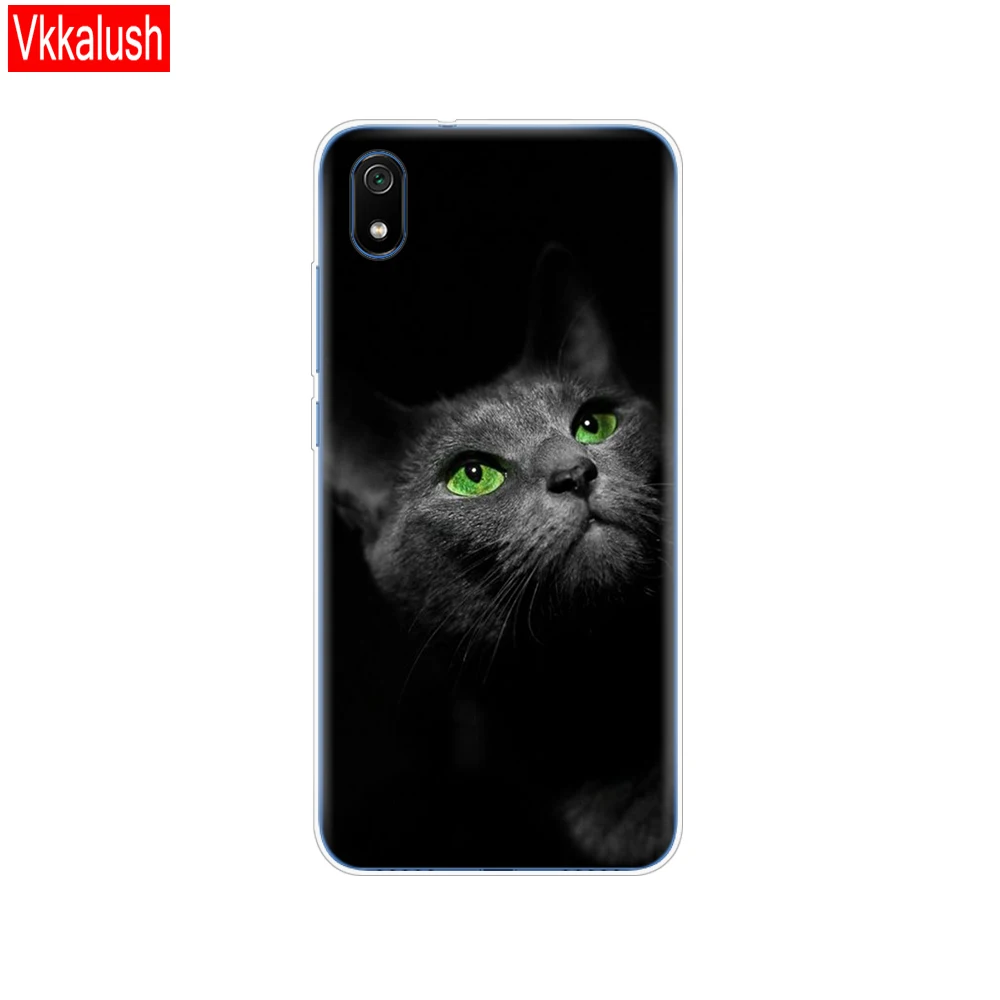 80059 Силиконовый чехол для телефона Xiaomi Redmi 7a, чехлы с полной защитой, мягкая задняя крышка из ТПУ для Redmi 7 A, чехол-бампер - Цвет: 80059