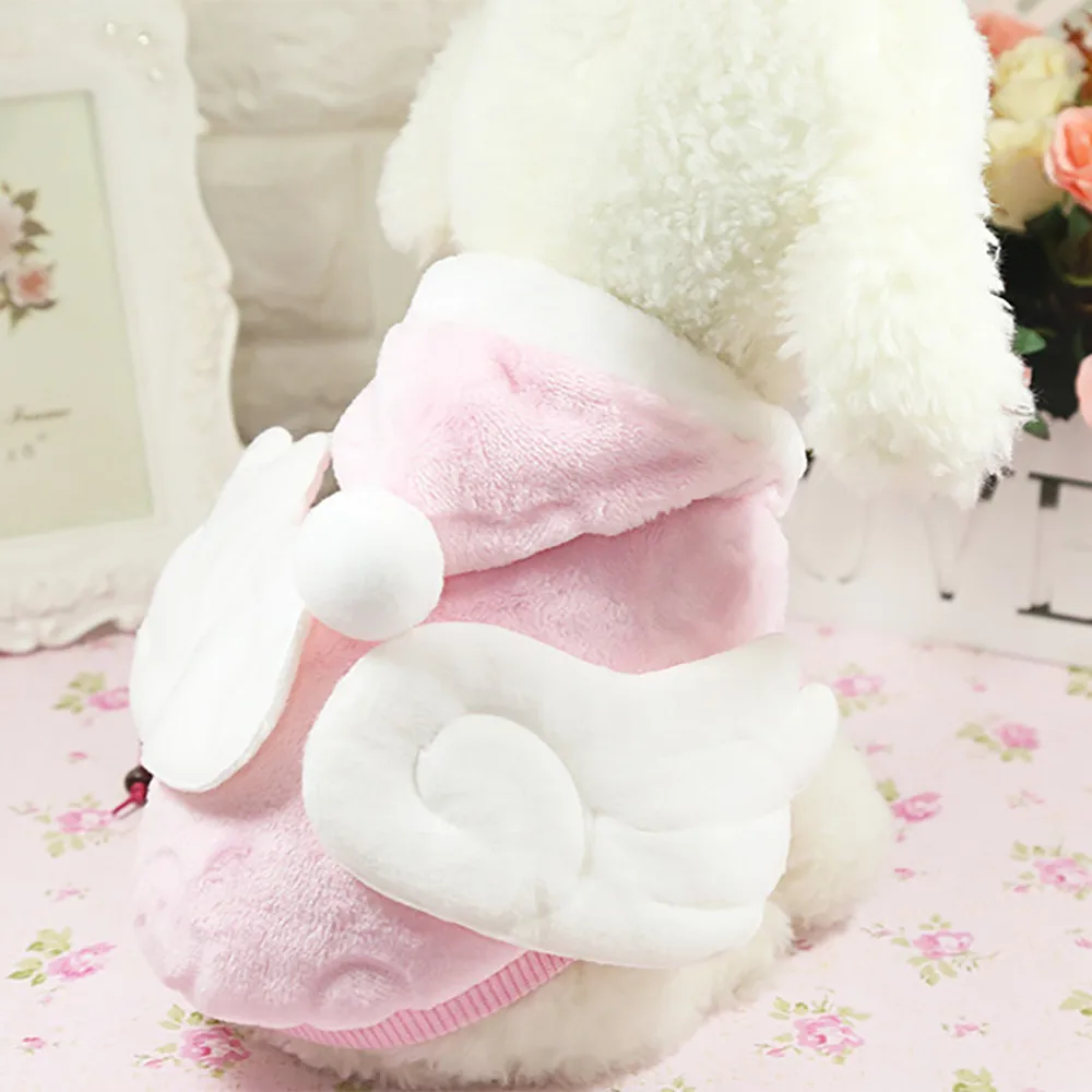 Куртка для собак и кошек Transer модная одежда кавайные Крылья ангела теплое