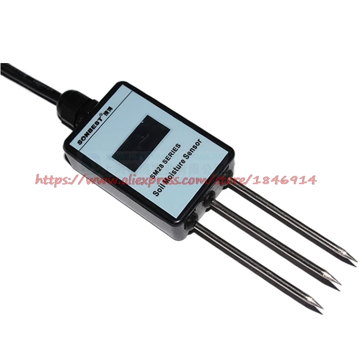 Soil moisture sensor RS485 display High precision High reliability SM2801BD