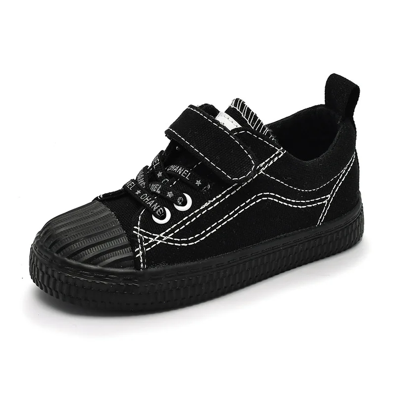 

Low help boy shell shoes 2019 new canvas shoes autumn children's casual shoes