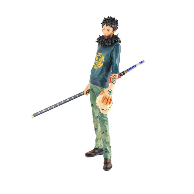 Экшн фигурка из ПВХ с аниме Trafalgar Law модель куклы игрушки 28 см|Игровые фигурки и