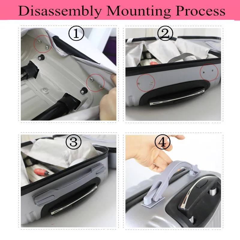 Сменные телескопические детали для багажа ручки фурнитура сменная ручка