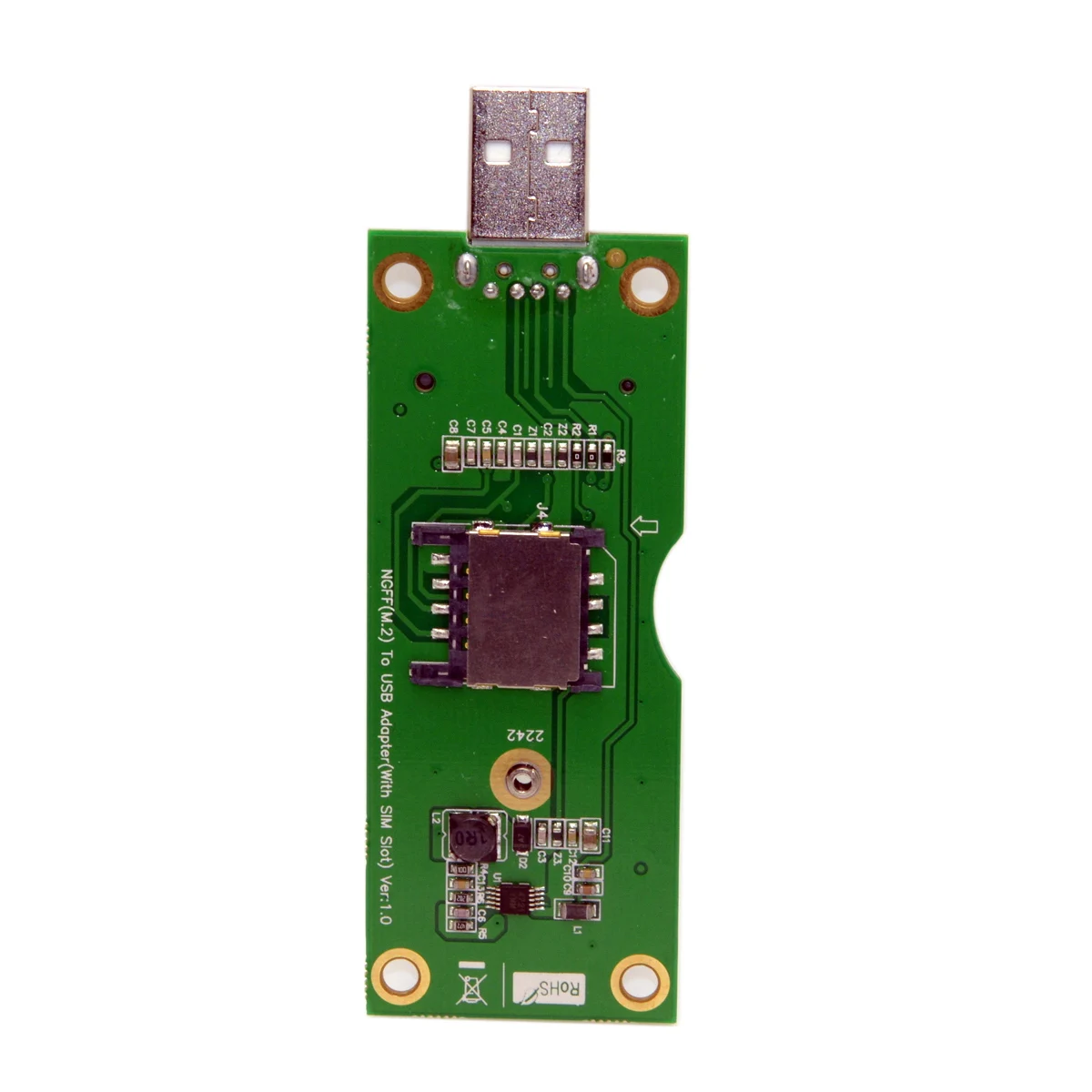 

Jimier M.2 NGFF беспроводной адаптер для USB-карты с слотом для SIM-карты