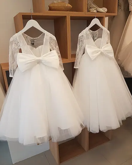 Прозрачные белые кружевные мягкие фатиновые Платья с цветочным узором для