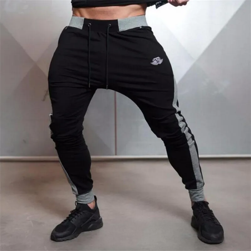 Весна Осень Новые продукты, перечисленные Бодибилдинг Фитнес Joggingg брюки тренажерные залы Бодибилдинг необходимые камуфляжные брюки