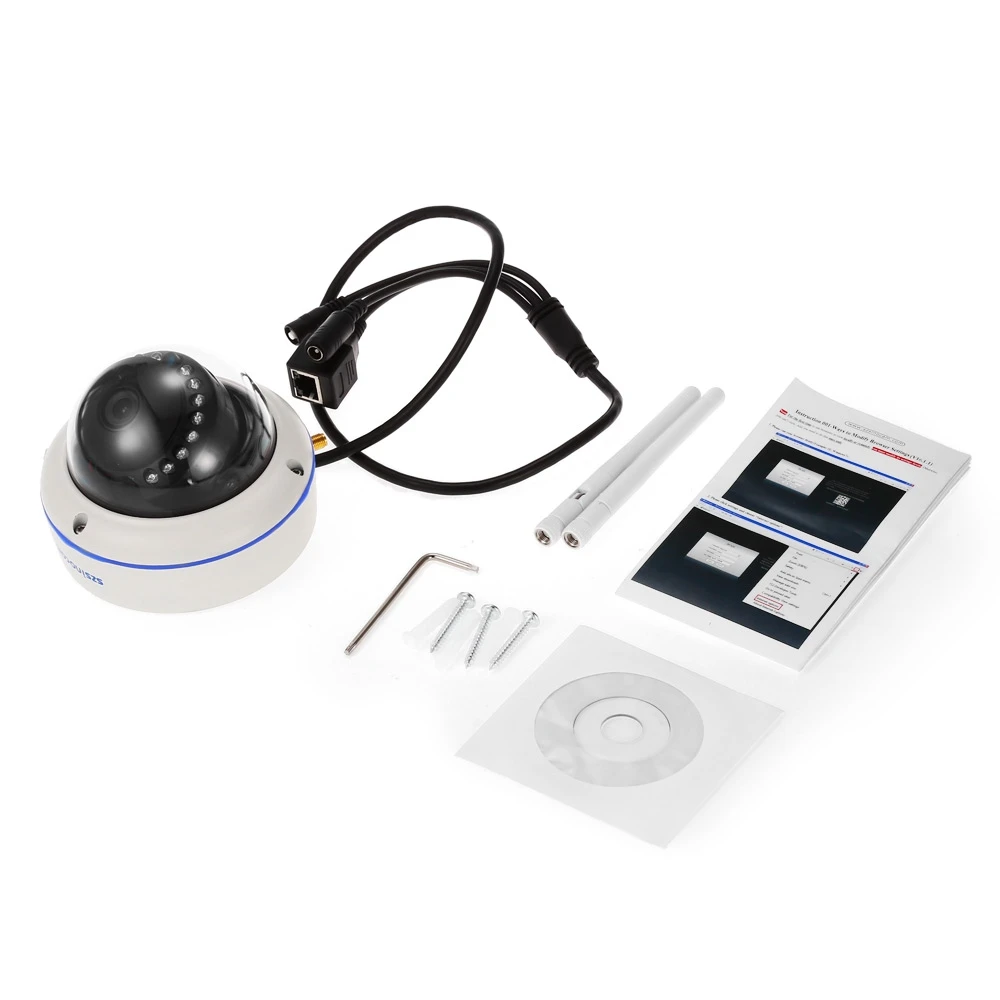 Szsinocam Водонепроницаемый Беспроводной IP Камера Wi Fi 720P HD инфракрасный Ночное