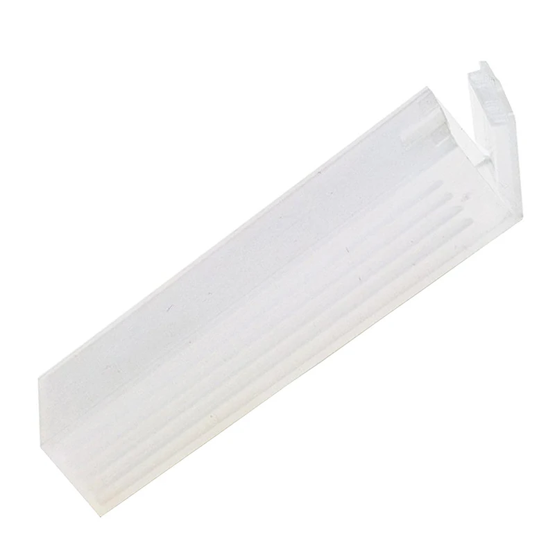 Пустой пластиковый прямоугольник микроскоп стеклянный держатель скользящая