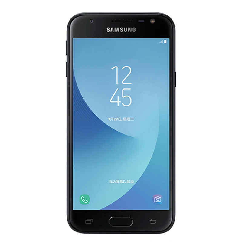 2017 оригинальные Samsung Galaxy J3 j3300 3G 32 г 5.0 ''dual sim мобильный телефон отпечатков