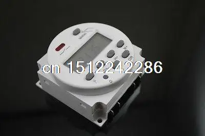 ОДНА ЧАСТЬ DC 12 В Цифровой ЖК Мощность Программируемый Таймер реле Времени Реле 16А