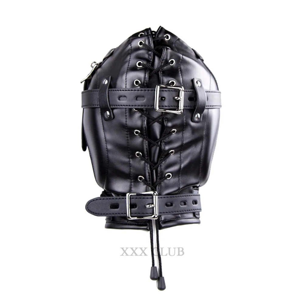 Лишение сенсорных мышц Тьерри с открытым ртом кляп бандаж секс игрушки для пар