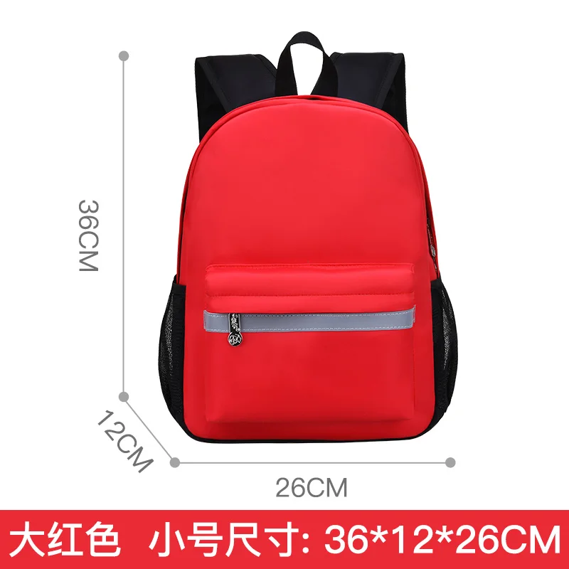 Red Small Litthing, детский рюкзак, школьные сумки для подростков, мальчиков и девочек, большая емкость, водонепроницаемая сумка-портфель, Детская сумка-книга, дропшиппинг - Цвет: Red Small