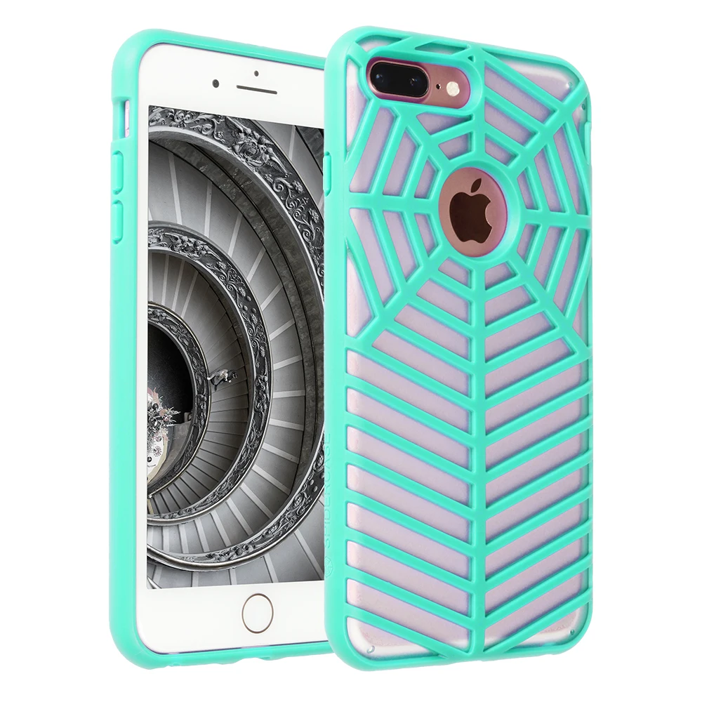 Для apple iphone 8 чехол 5.5 &quotspidercase противоударный SPIGEN прочный Capsule Экран Protector Мягкие TPU