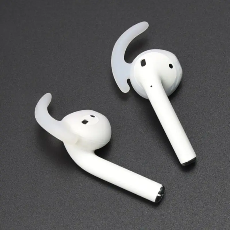 1 пара Мягкие силиконовые насадки для наушников Apple Airpods | Электроника
