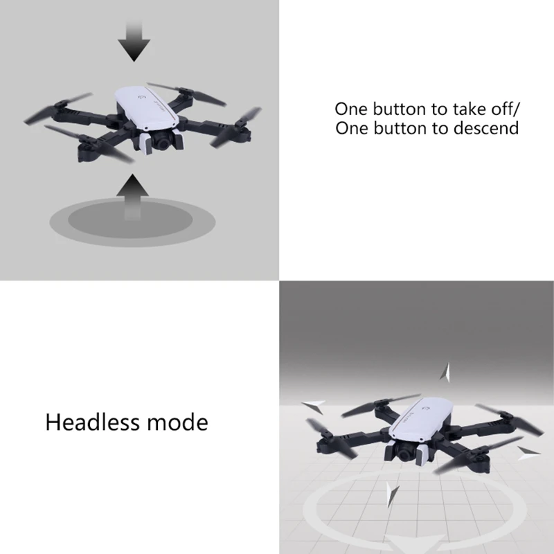 Hd Transmission Camera App Remote Control Folding Toy Fpv Rc Four-Axis Aircraft Drone With Lens | Электроника