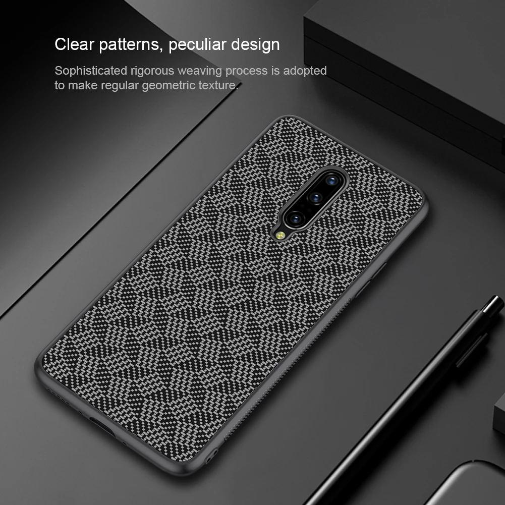 Для OnePlus 7 Pro 7 чехол Nillkin из синтетического волокна жесткий чехол для телефона для OnePlus 7 7 Pro Nilkin чехол