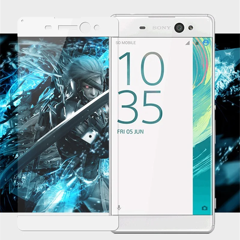 Полное покрытие экрана протектор для Sony Xperia XA Ультра Защитная пленка из