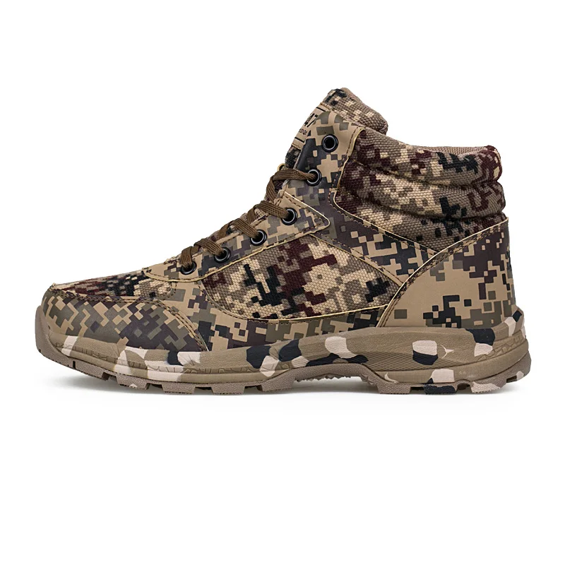 Winter Army Boots Men's Special Combat War Outdoor Tactical Camouflage For Training Shoes Wool Cold Hiking | Обувь
