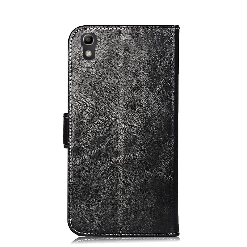 Высокое качество масло воск кожаные чехлы для bluboo S8 чехол Flip Book глянцевая крышка