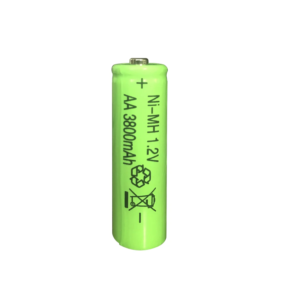 AA батарея новая Оригинальная 3800mAh 1 2 V NiMH аккумуляторная Ni-MH батареи | Электроника