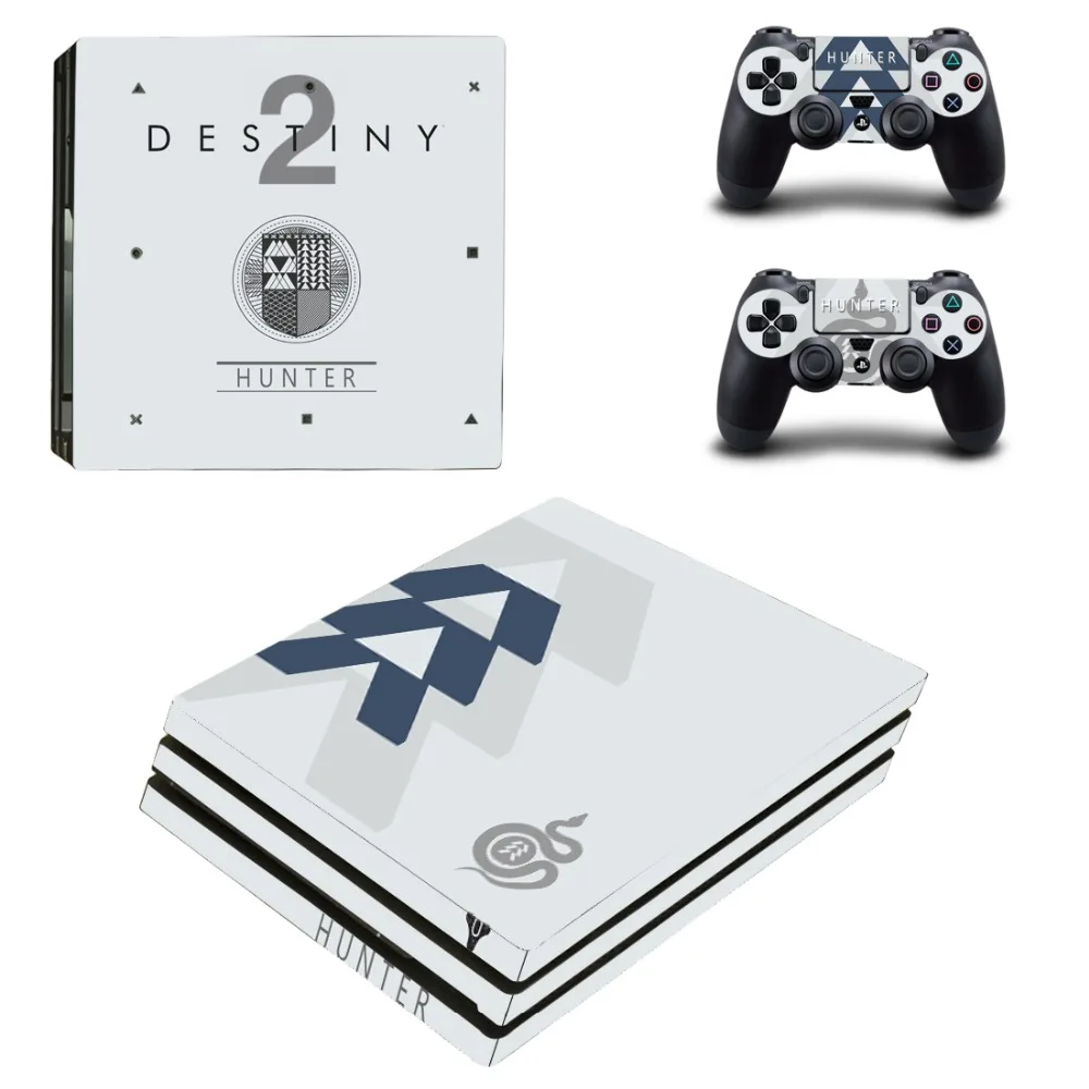 Игра Destiny PS4 Pro наклейка на кожу для PlayStation 4 консоль и 2 контроллера виниловая
