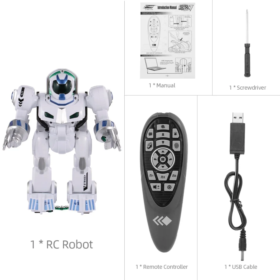 K4 Интеллектуальный робот K2 Smart Strike Force робот программируемый музыкальный танец RC игрушка для детей подарок - Цвет: K4
