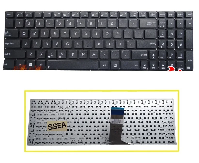 SSEA новая клавиатура для ноутбука Asus X551 F550 F550V X552C X552E X551C X551CA | Компьютеры и офис