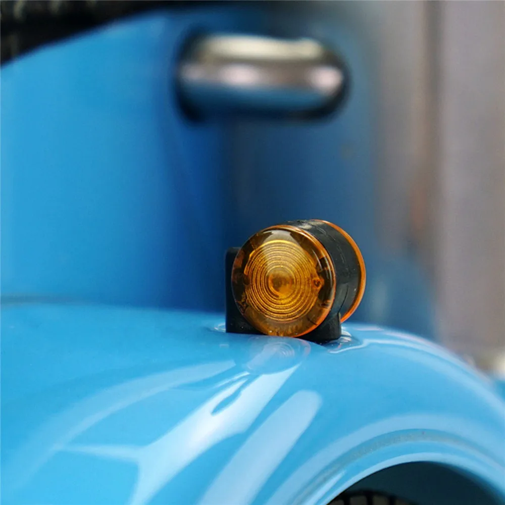 1 пара боковых габаритных огней светодиодсветодиодный фонари для 1/14 RC DIY TAMIYA