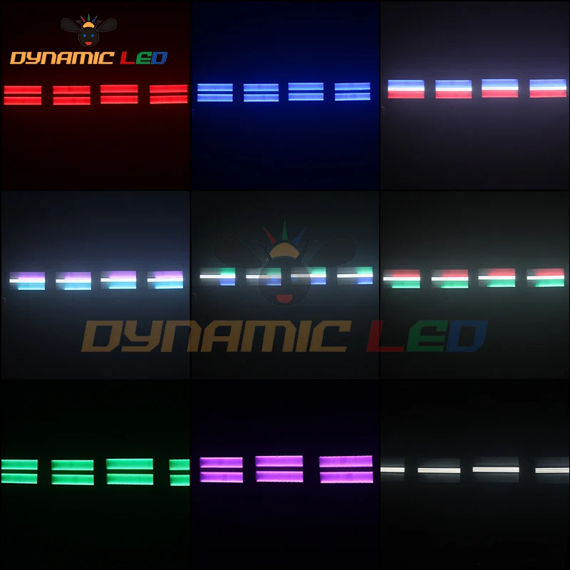 Стробоскопический светильник для диджея 2 в 1 освещение дискотеки и бара RGB 3