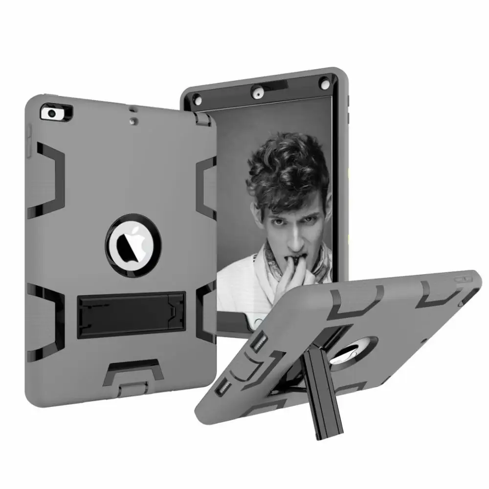 Бронированный чехол для iPad2 iPad3 iPad4 дети Безопасный сверхмощный силиконовый Жесткий чехол для Ipad 4 3 2 iPad 3 2 чехол для планшета - Цвет: 12