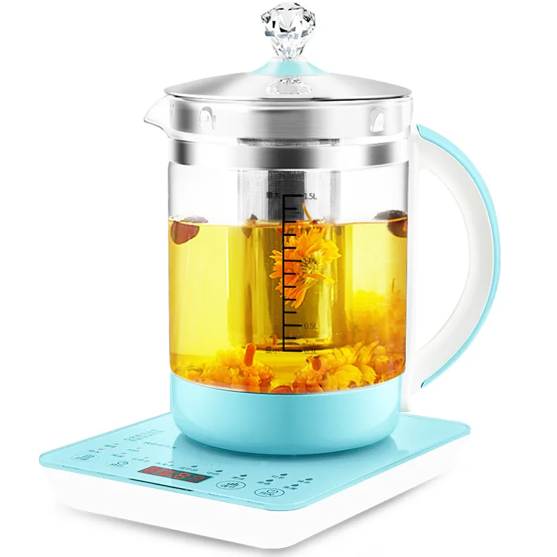 

A thermo-raising pot filled with full-automatic flower teapot boiling tea electric kettle