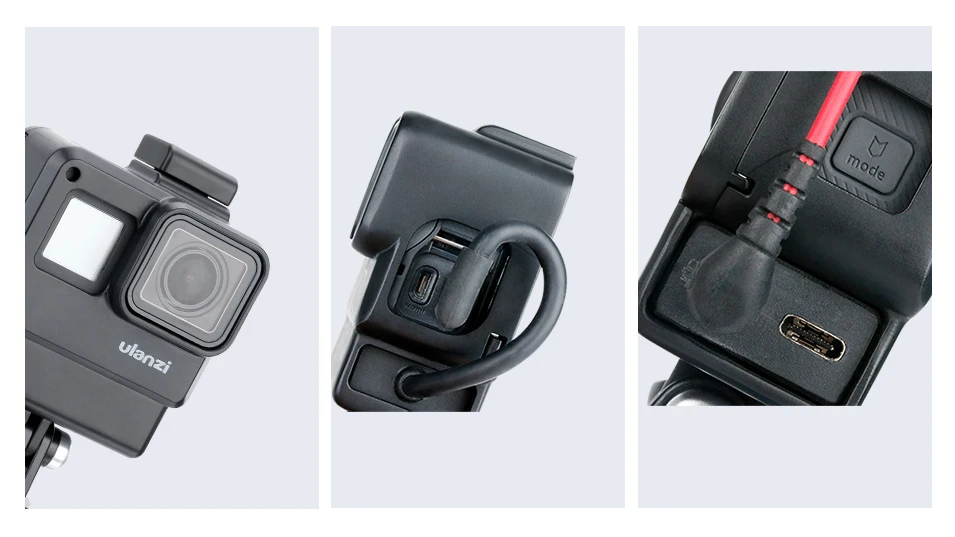 Защитная рамка для камеры Gopro Cage Hero 7 6 5 с фильтром, аксессуары для экшн-камеры с горячим башмаком для светящийся микрофон