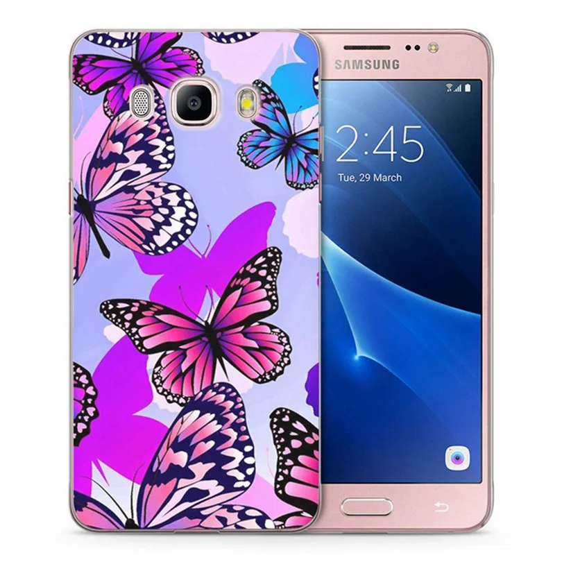Чехол для Samsung Galaxy A3 A5 2016 2015 2017 prime J1 J2 J3 J5 J120 J330 S8 G530 Мягкий чехол из ТПУ с бабочка