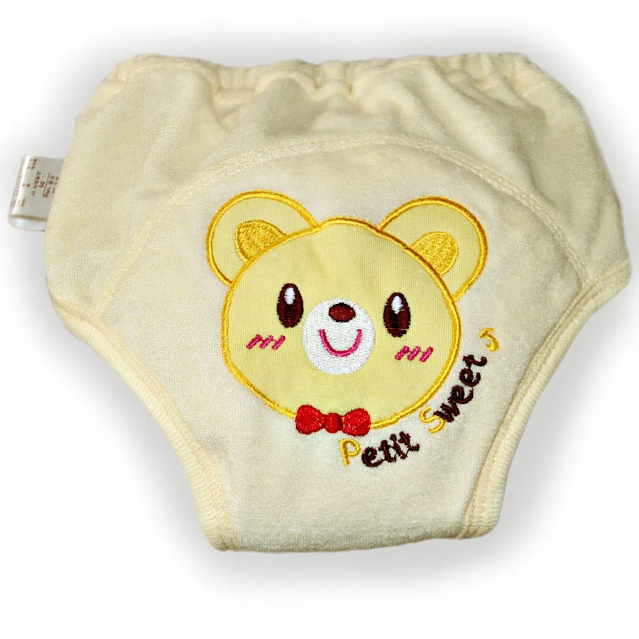 Cute Baby Training Short Pants Kid Pee Learning Diapers Boy Girl Shorts Underwear Infant Nappies Washable 2pcs/lot 5 layers