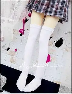 2 шт./лот 1/3 1/4 bjd чулки Sd аксессуары для кукол носки черные белые эластичные