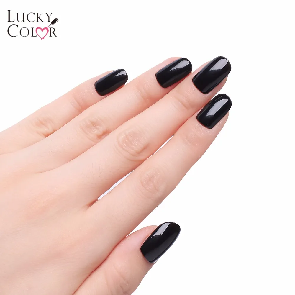 Лак для ногтей lucky color чистый белый УФ-Гель-лак высококачественный LED Классический