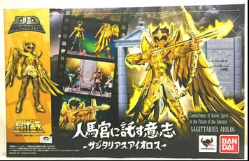 Bandai D. D. PANORAMATION сцена Святого seiya Миф Ткань Сага shura shaka Seiya фигурка Коллекционная версия модели 10 см - Цвет: Aiolos