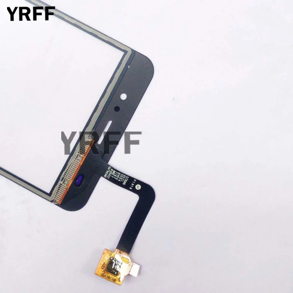 Сенсорный экран сенсор для Fly cirрус 13 FS518 сенсорный экран Панель переднее стекло дигитайзер Мобильный телефон Замена 3M клей салфетки