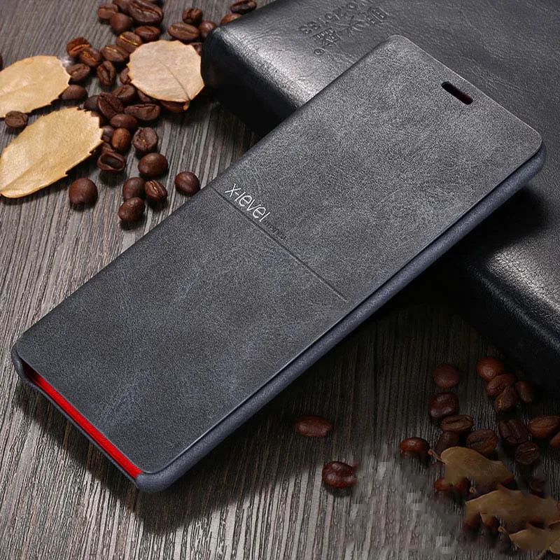 X-Level флип-чехол для Galaxy Note 9 S8 Plus S9 кожаный чехол телефона с полной защитой samsung Note9 |